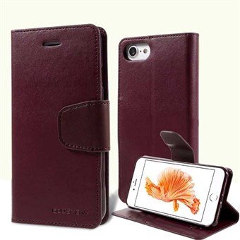 Goospery Soft Organizer Case for iPhone 7 / iPhone 8 - Brown